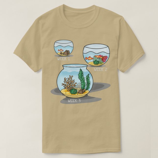 T-shirt Aquarium Aquaristik Fische Liebhaber Geschenkidee (Design devant)
