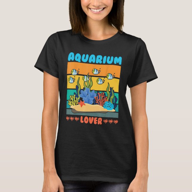 T-shirt Aquarium  Aquascaping Aquascaper Aquarium Fish Kee (Devant)