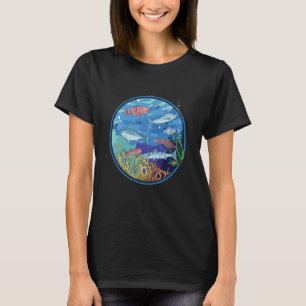 T-shirt Aquarium avec poissons et plantes aquatiques poiss
