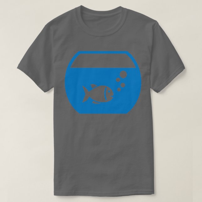 T-shirt Aquarium bleu (Design devant)