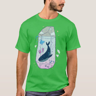 T-shirt Aquarium céleste