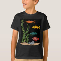 Aquarium coloré Poisson Animaux Motifs
