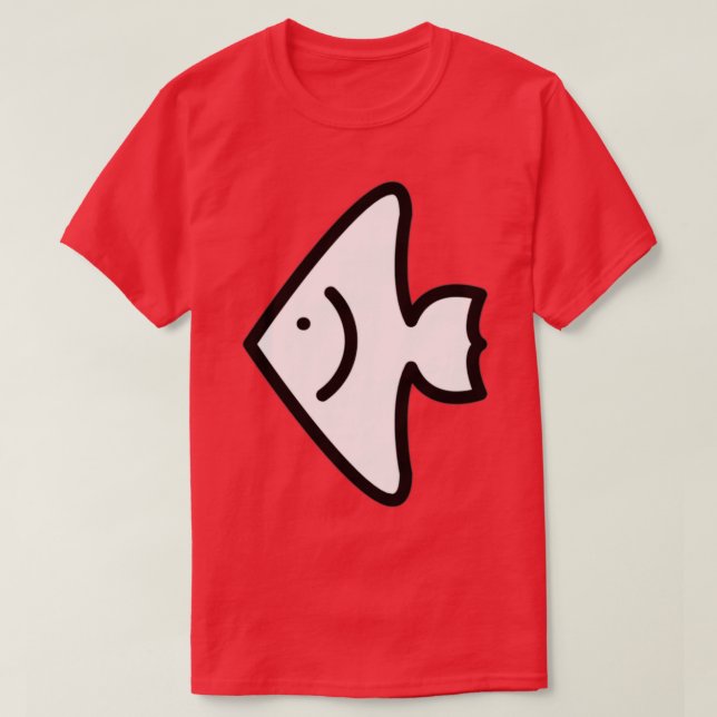 T-shirt aquarium conception poisson conception de la pêche (Design devant)
