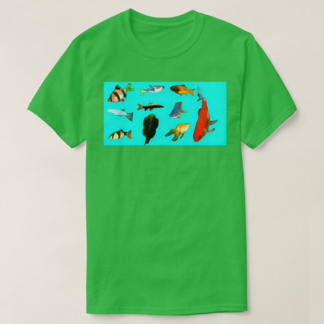 T-shirt Aquarium Cypriniformes (Design devant)