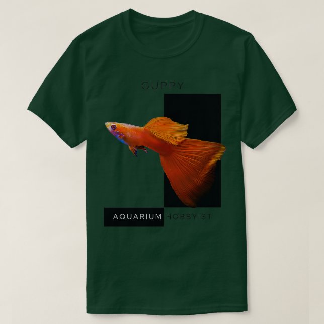 T-shirt Aquarium de Guppy (Design devant)