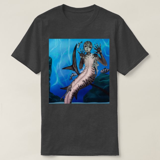 T-shirt Aquarium de Mermaid (Design devant)