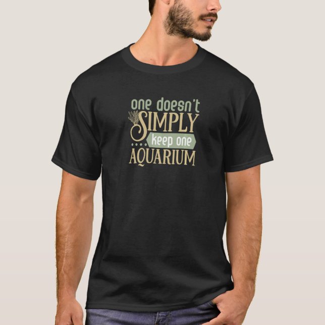 T-shirt Aquarium de pisciculture (Devant)