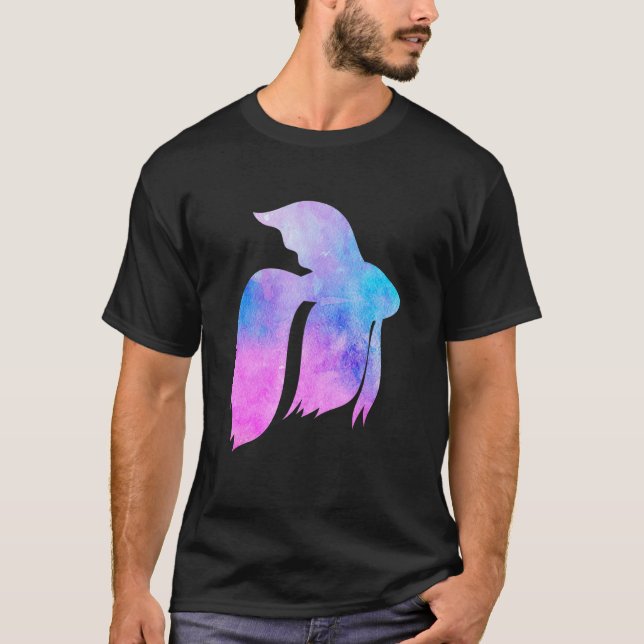 T-shirt Aquarium de poisson combattant (Devant)