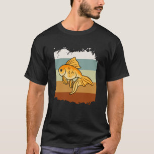 T-shirt Aquarium de poissons rouges mignons artsy