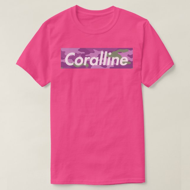 T-SHIRT AQUARIUM DE RÉCIF VERT PURPLE ALGUES DE CORALLINE (Design devant)