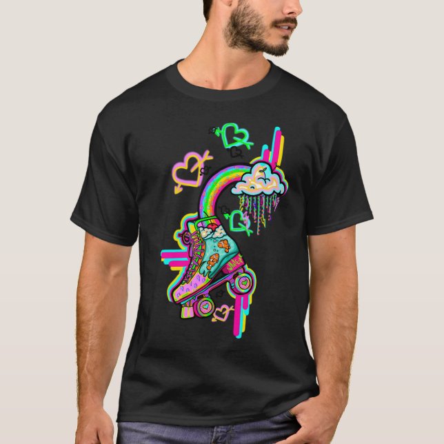 T-shirt Aquarium de roller skate (Devant)