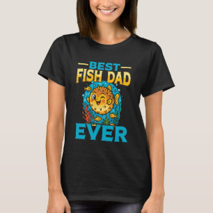 T-shirt Aquarium d'eau de mer Papa Père Meilleur Papa de p