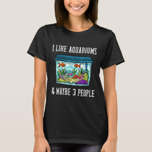 T-shirt Aquarium d'eau salée pour réservoir à poissons Aqu