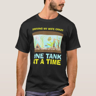 T-shirt Aquarium d'un réservoir à la fois Aquariophile Fsh