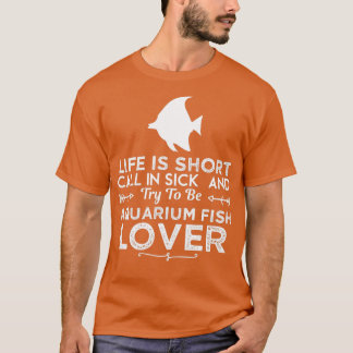T-shirt Aquarium Fish Lover Drôle Design pour cadeau