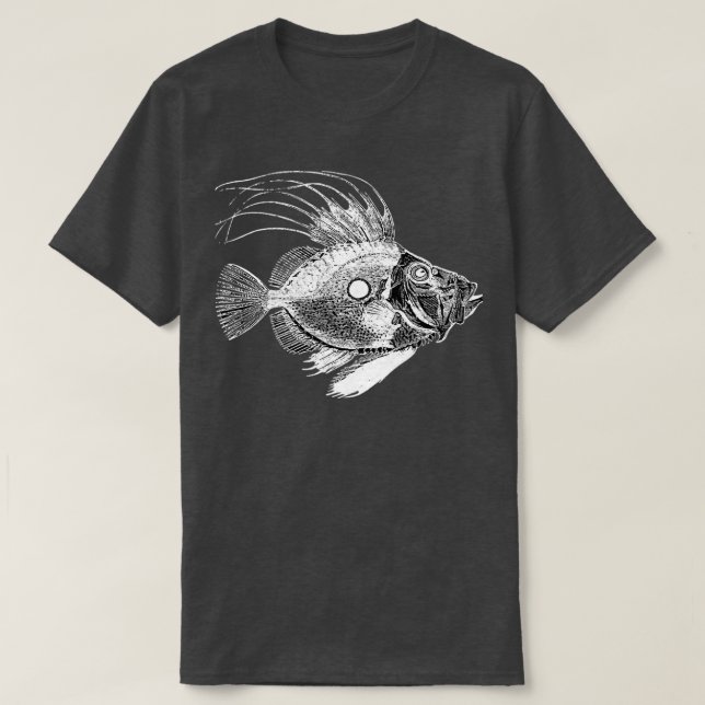 T-shirt Aquarium Fish Vintage (Design devant)