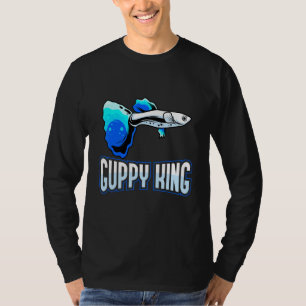 T-shirt Aquarium Fishers Guppy King Aquarist