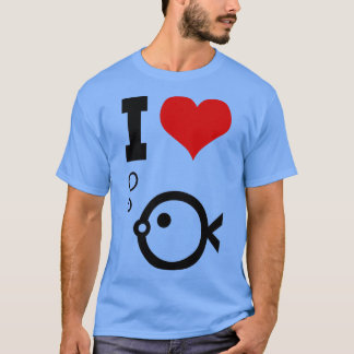 T-shirt Aquarium J'aime le poisson