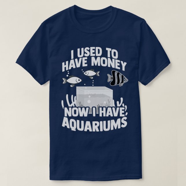 T-shirt Aquarium Pêcheur Corail Aquascaping Aquarist Cic (Design devant)