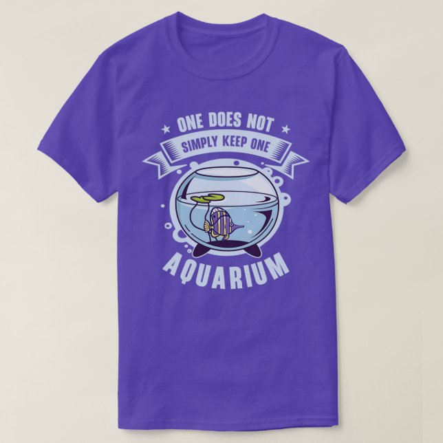 T-shirt Aquarium Poisson Aquarium Aquarium Gardien Poisson (Design devant)