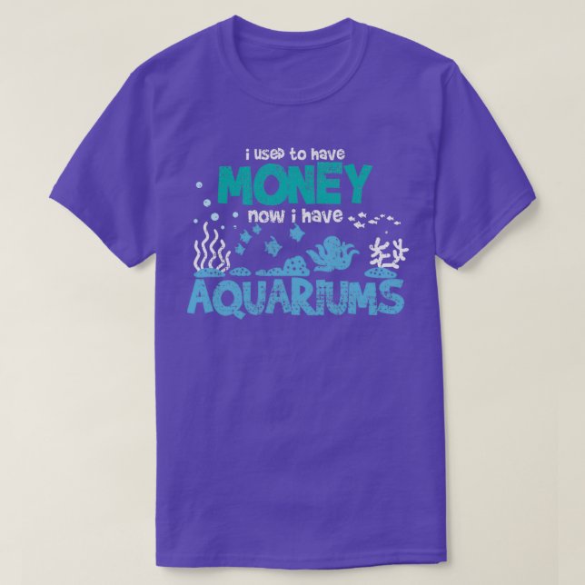 T-shirt Aquarium Poisson salé (Design devant)