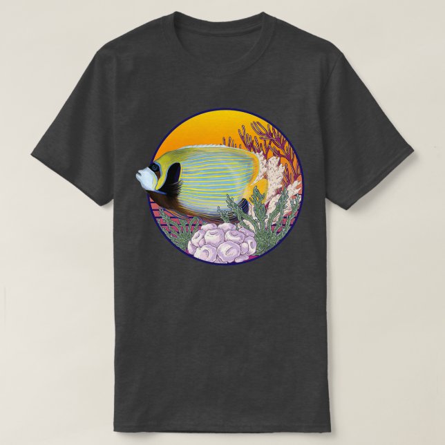 T-shirt Aquarium RetroStyle (Design devant)