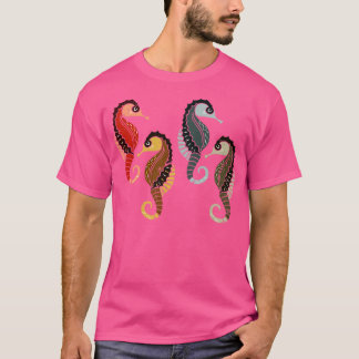 T-shirt Aquarium Sea Animal Cadeau Seahorse