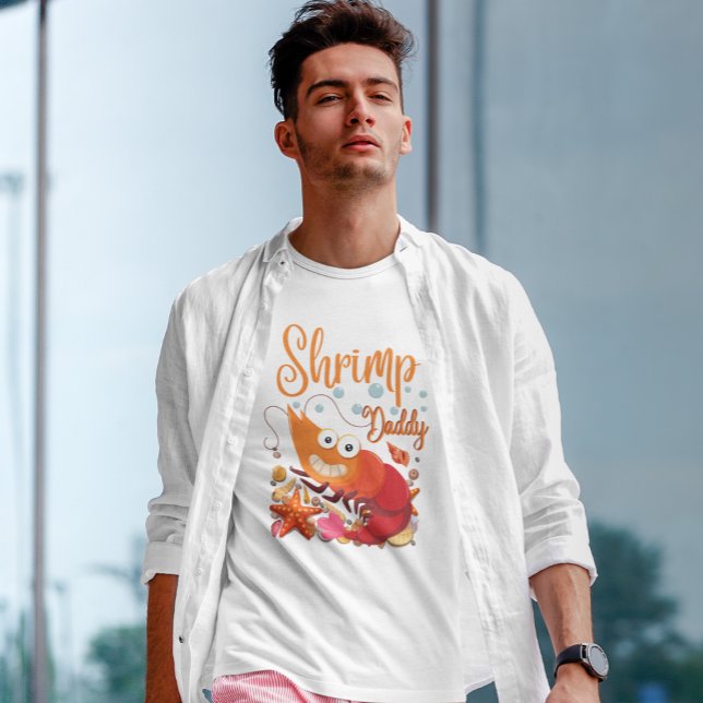 T-shirt Aquarium Shrimp Daddy (Créateur téléchargé)