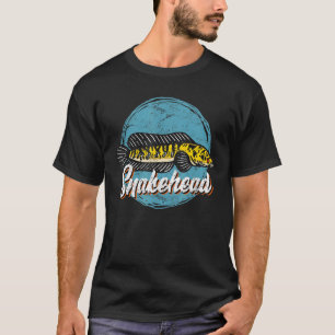 T-shirt Aquarium Snakehead Aquared Poisson Snakehead