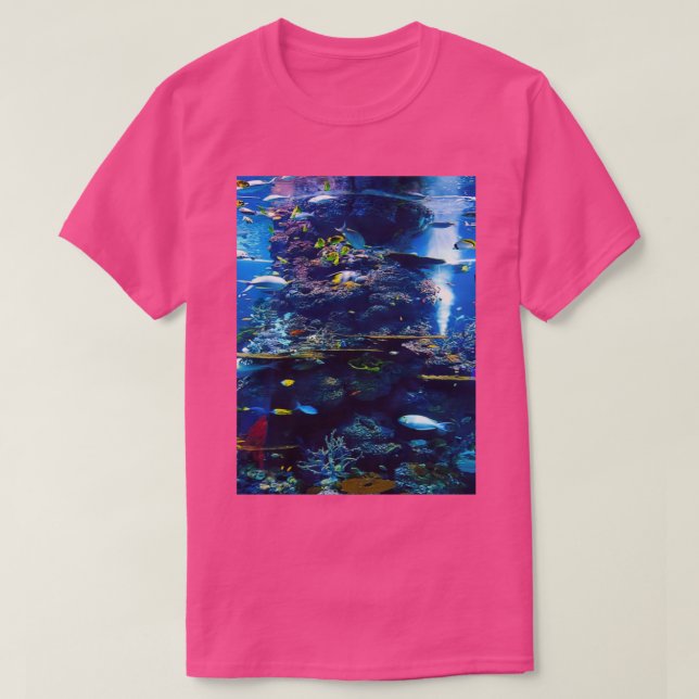T-shirt aquarium tropical 1 (Design devant)