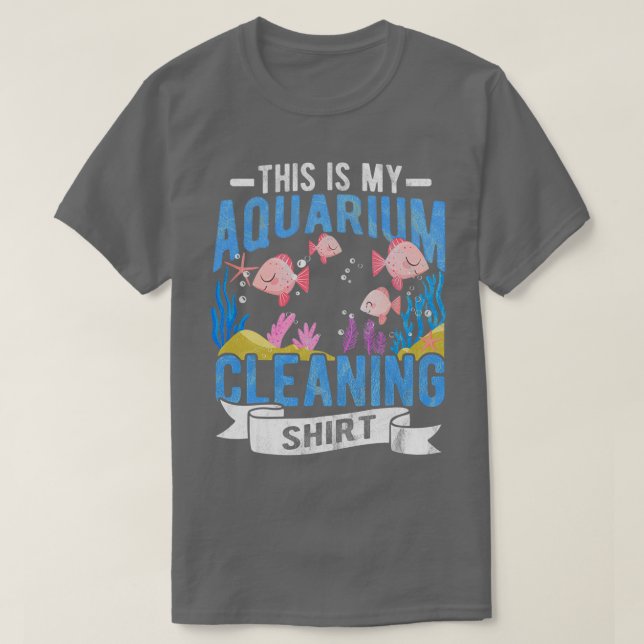 T-shirt Aquarium Washing Aquascaping Poisson aquatique Ree (Design devant)