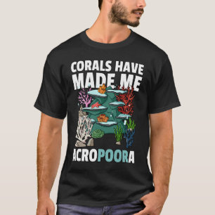 T-shirt Aquariums à récif corallien pour un aquariophile