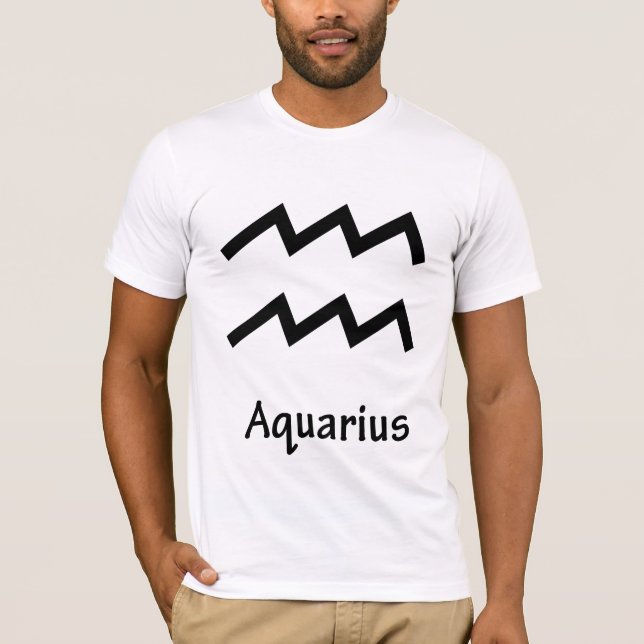T-shirt aquarius (Devant)