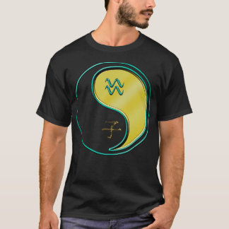 T-shirt Aquarius amp Rat Yang Metal