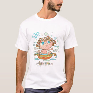 T-shirt Aquarius Cartoon Baby