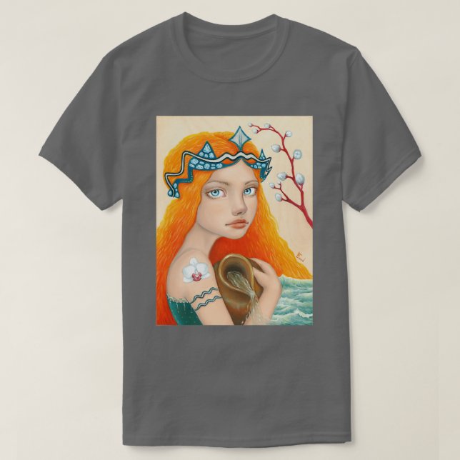 T-shirt Aquarius Girl (Design devant)