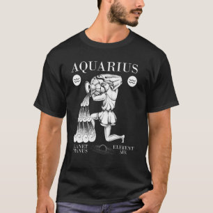 T-shirt Aquarius Planet Uranus Element Air 5