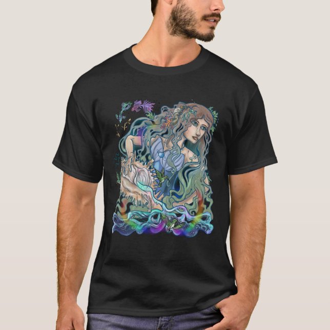 T-shirt Aquarius Zodiac (Devant)
