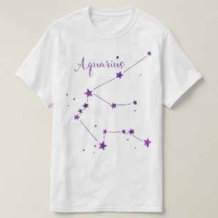 T-shirt Aquarius Zodiac Constellation