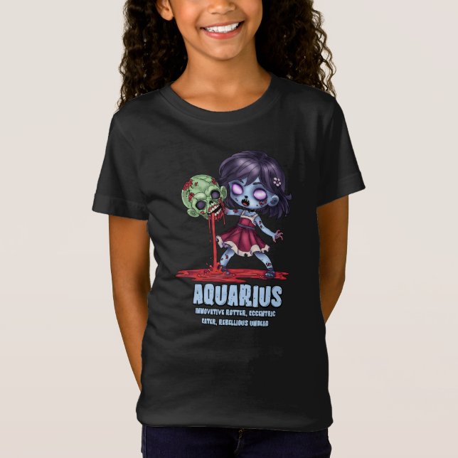 T-Shirt Aquarius Zombie (Devant)