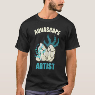T-shirt Aquascape Artist Fish Tank Aquatic Garden Ornement