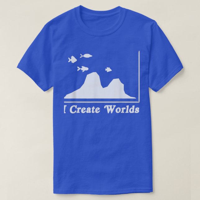 T-shirt Aquascaper Aquascaper Aquarium Fish Keeper I Crea (Design devant)