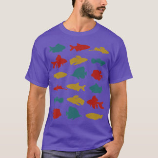 T-shirt Aquascaping Aquarist Pêcheur Poisson