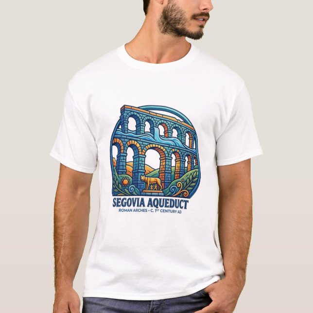 T-SHIRT AQUEDUC DE SÉGOVIE (Devant)