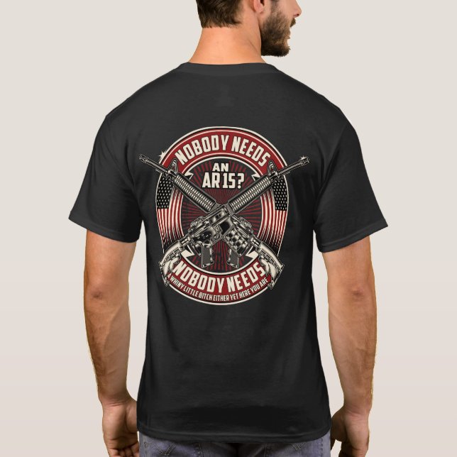 T-SHIRT AR15 (Dos)