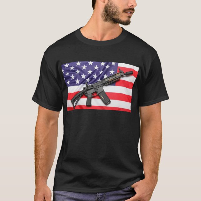 T-SHIRT AR-15- (Devant)