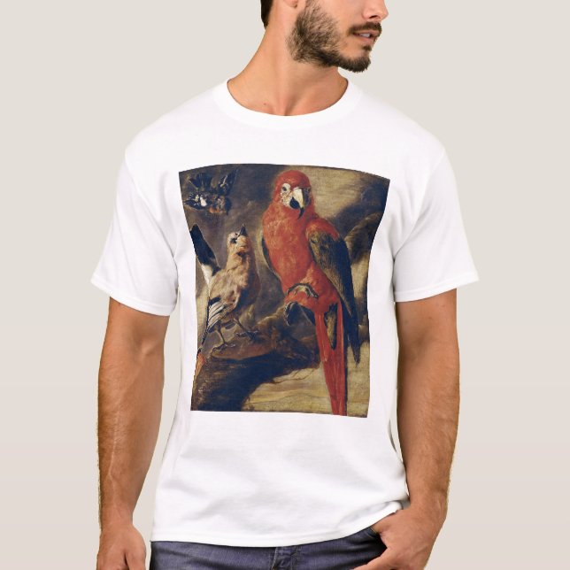 T-shirt Ara et bouvreuil (Devant)