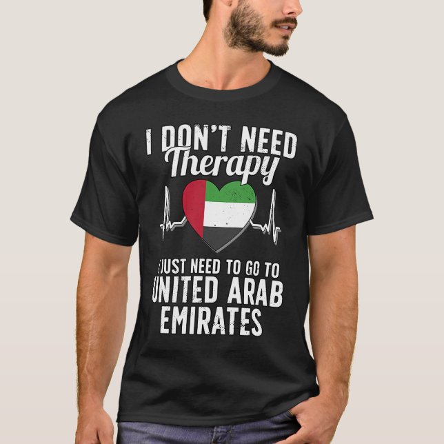 T-shirt Arab I United Arab Emirates Flag I United Arab Emi (Devant)