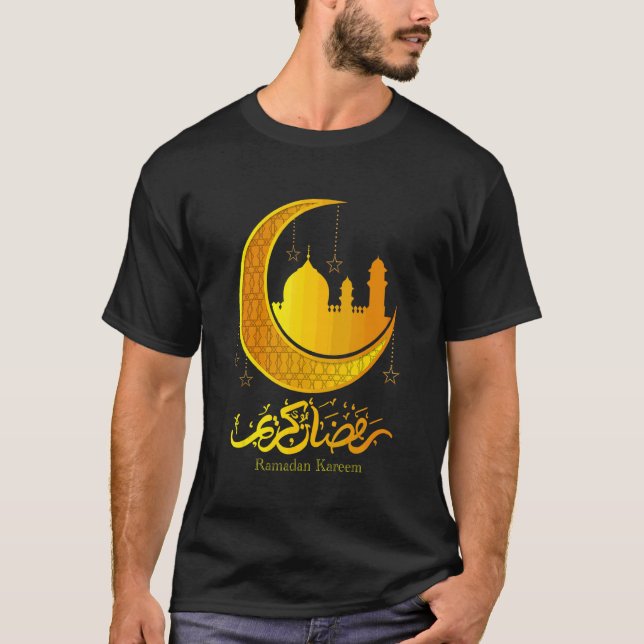 T-shirt Arabe Ramadan Kareem Décoration Musulmane Celebrat (Devant)