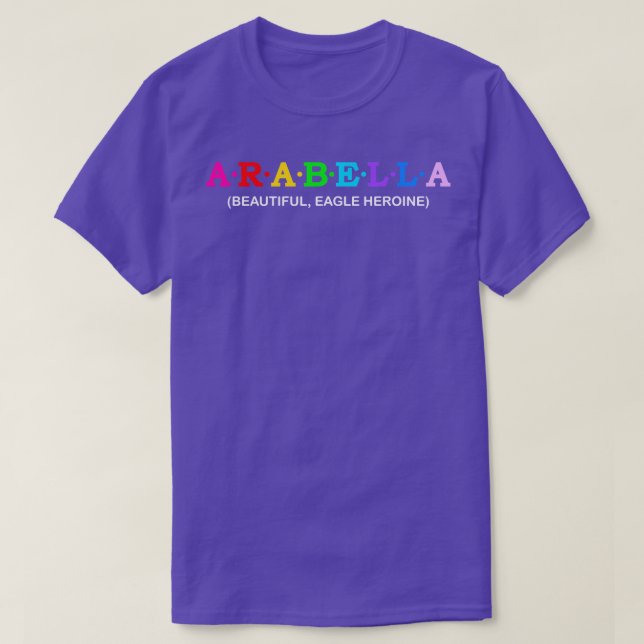 T-shirt Arabella Eagle héroïne belle (Design devant)